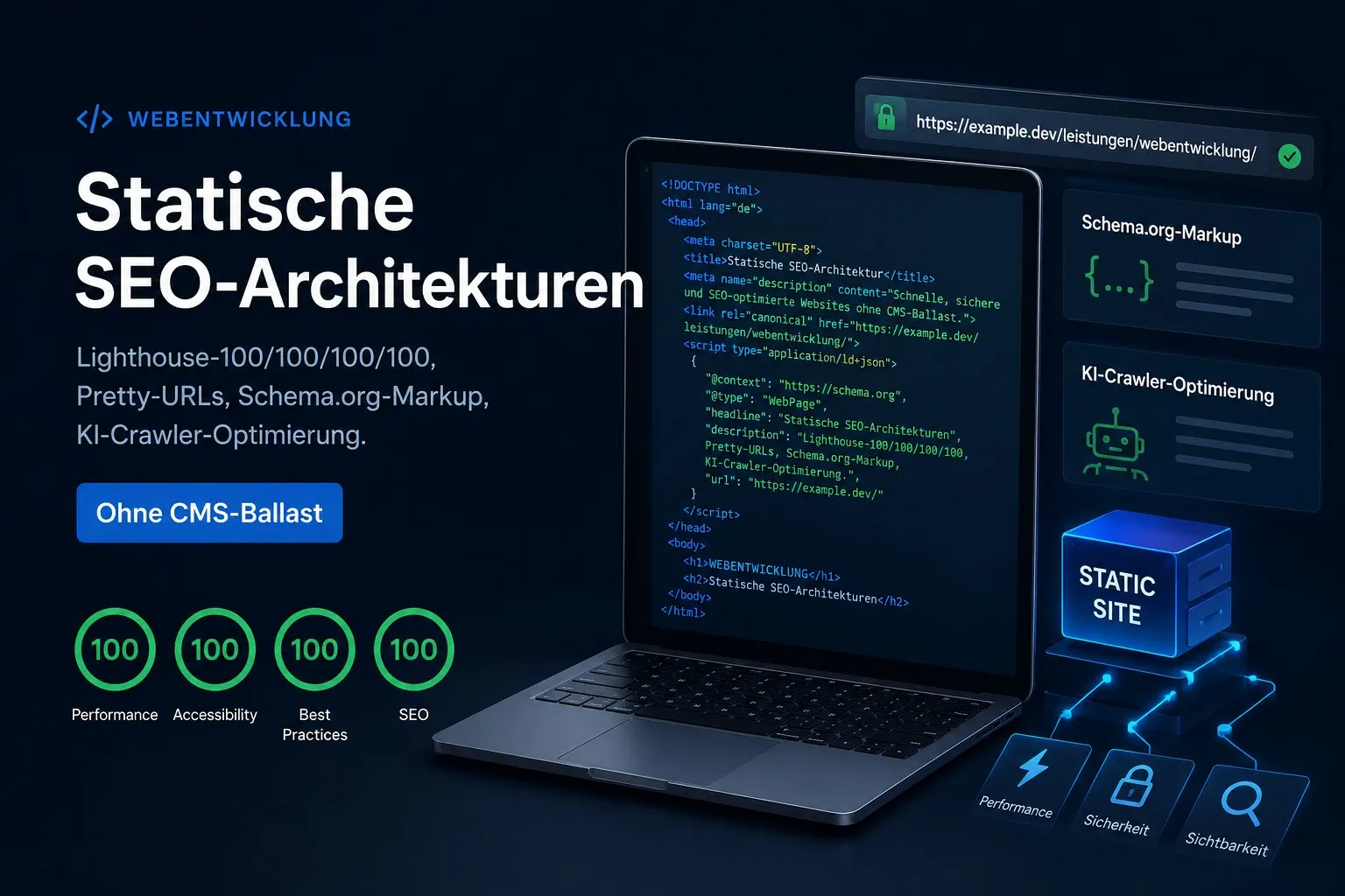 Webentwicklung: Statische SEO-Architekturen